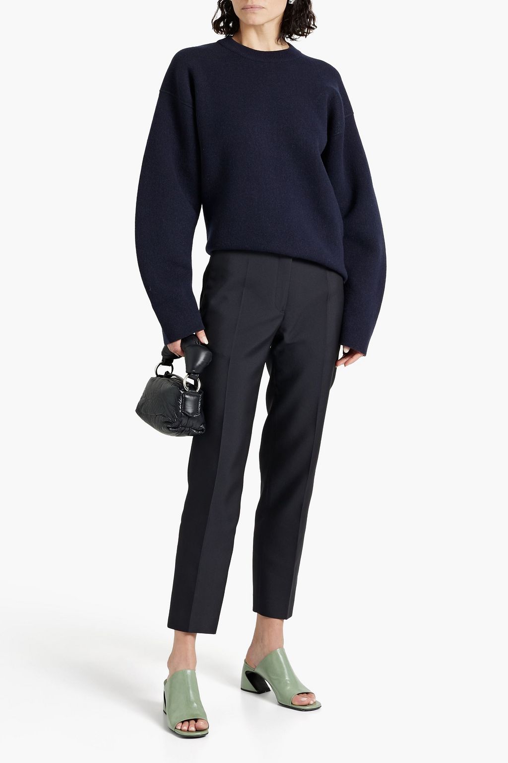 JIL SANDER Twill straight-leg pants