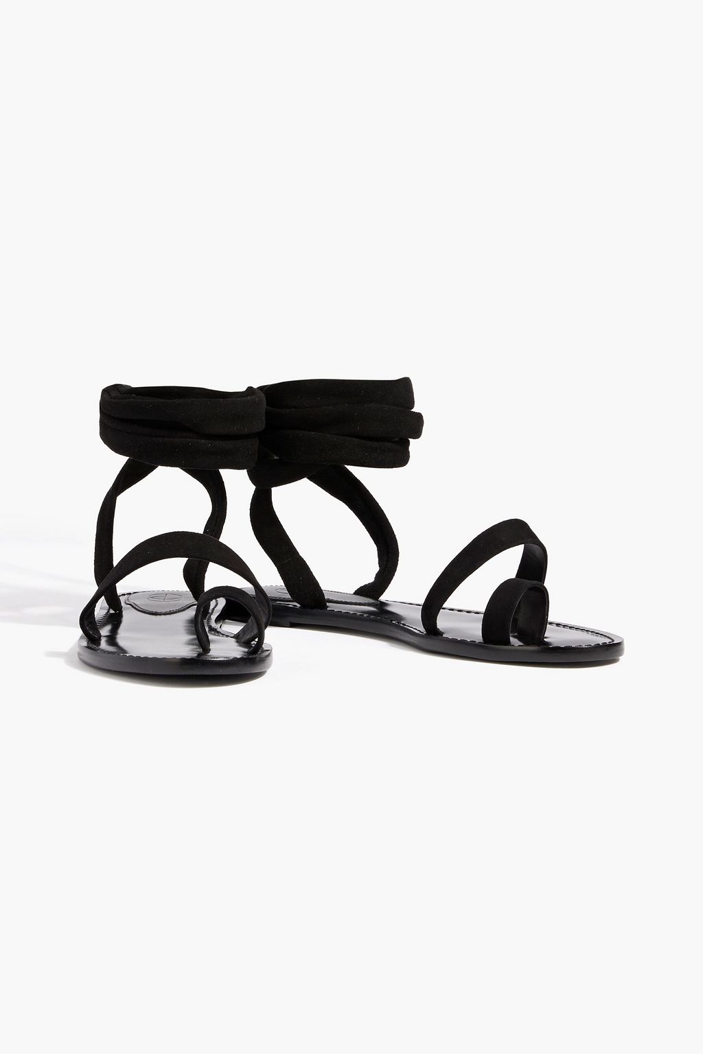 porte & paire suede sandals
