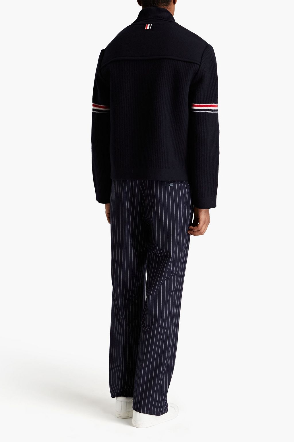 THOM BROWNE Striped wool jacket