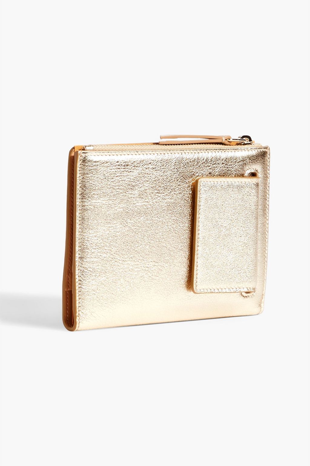 TOD'S Metallic leather wallet