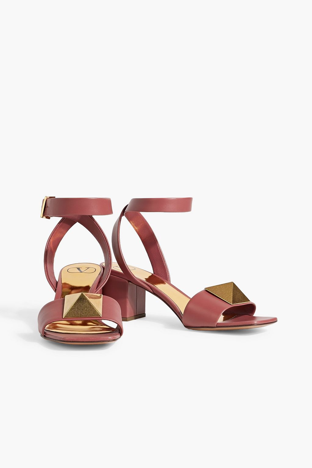 VALENTINO GARAVANI One Stud leather sandals