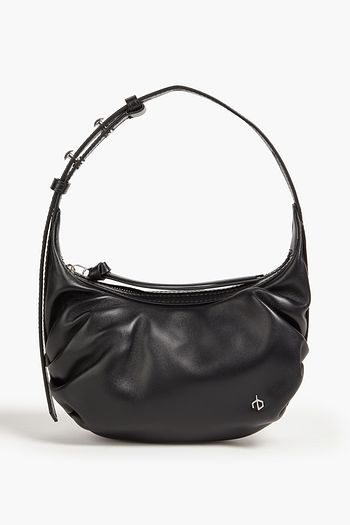 Rag & Bone - Women's Commuter Mini Hobo Bag - Black - Leather