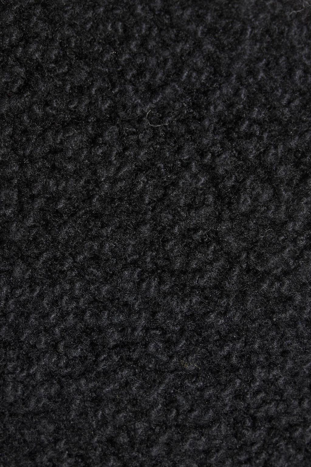 JIL SANDER Fluted bouclé-knit mini skirt