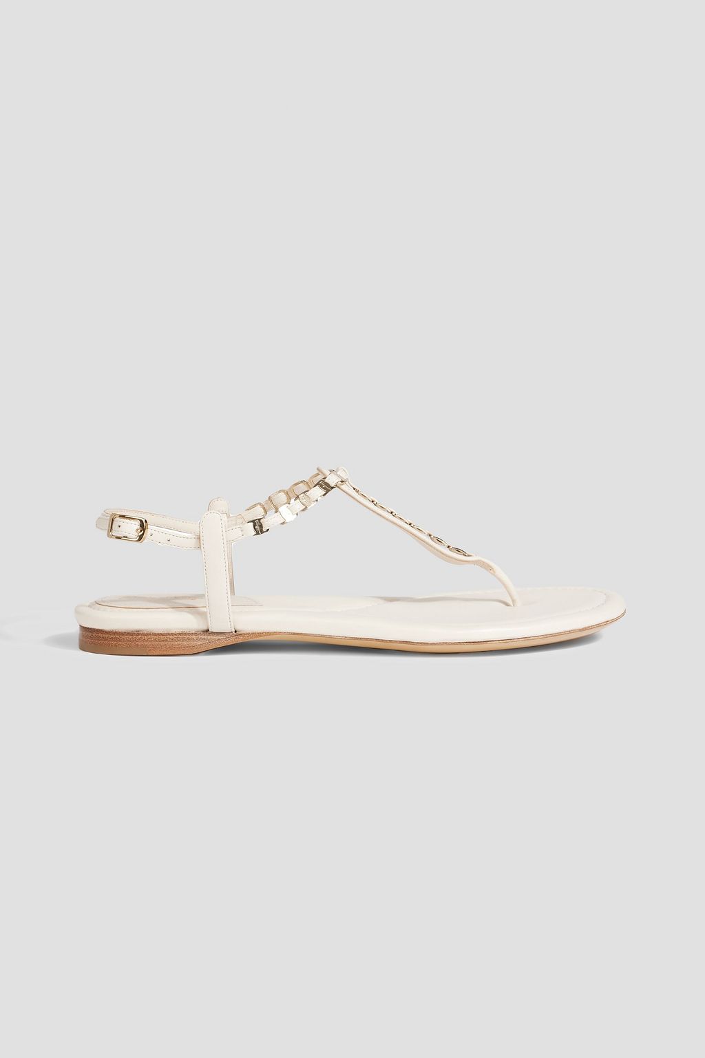 Ferragamo outlet white sandals