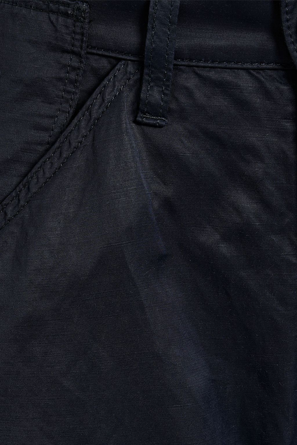 JIL SANDER Cropped quilted satin tapered pants