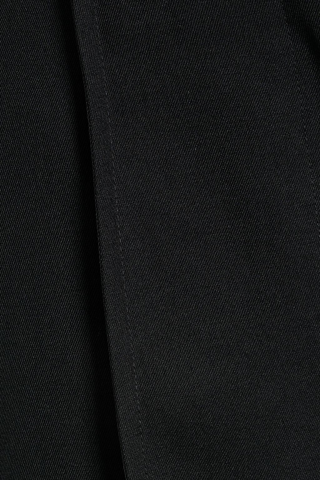 JIL SANDER Wool-twill wide-leg pants