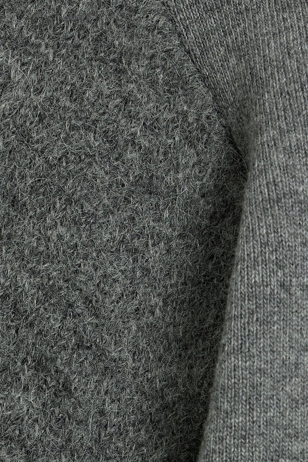 JIL SANDER Pullover aus einer gebürsteten Woll-Kaschmirmischung