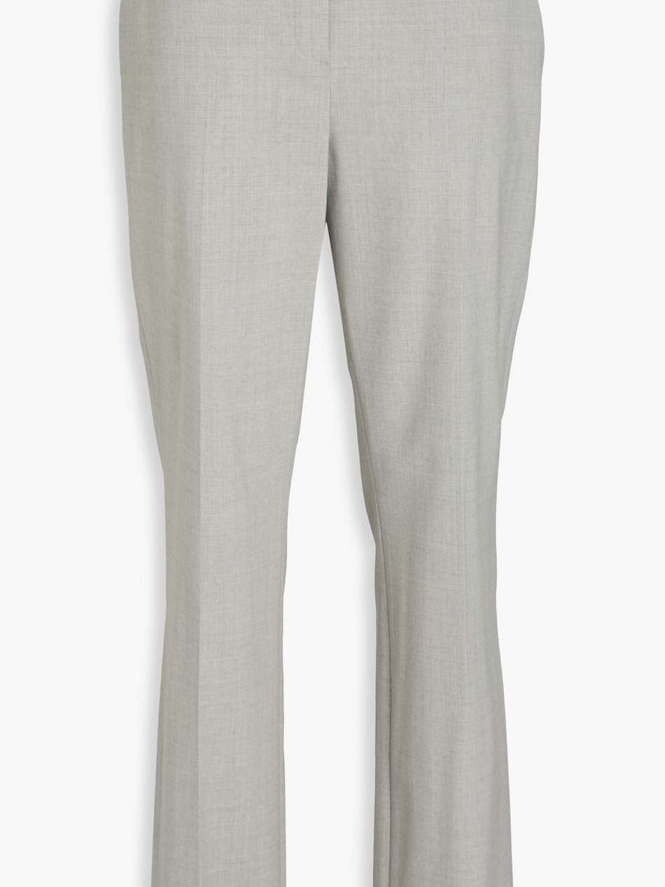 wool-blend slim-leg pants