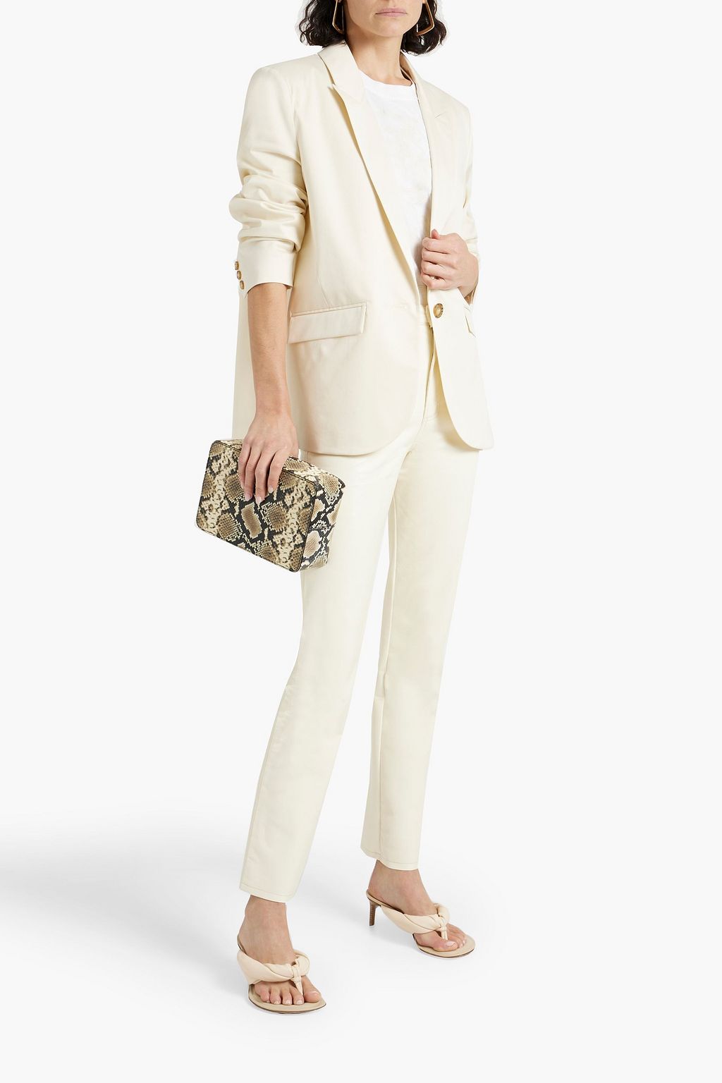 BA&SH Mood Lyocell-blend twill blazer