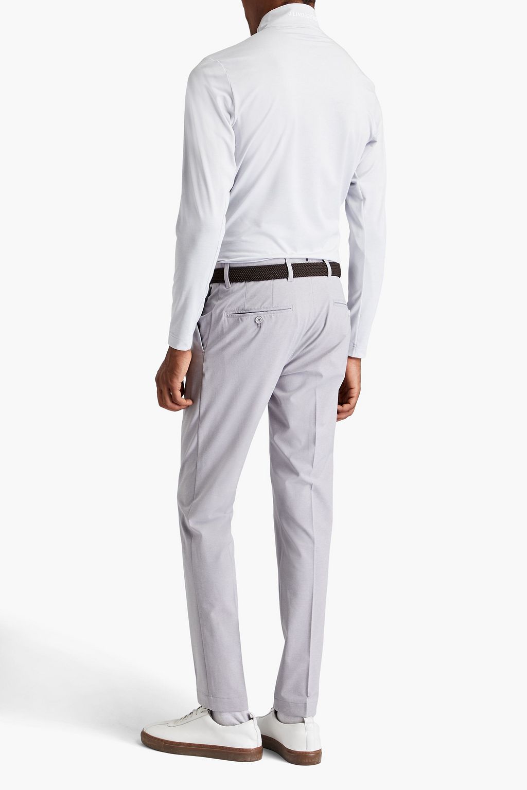 J. LINDEBERG Luke stretch-jersey half-zip top