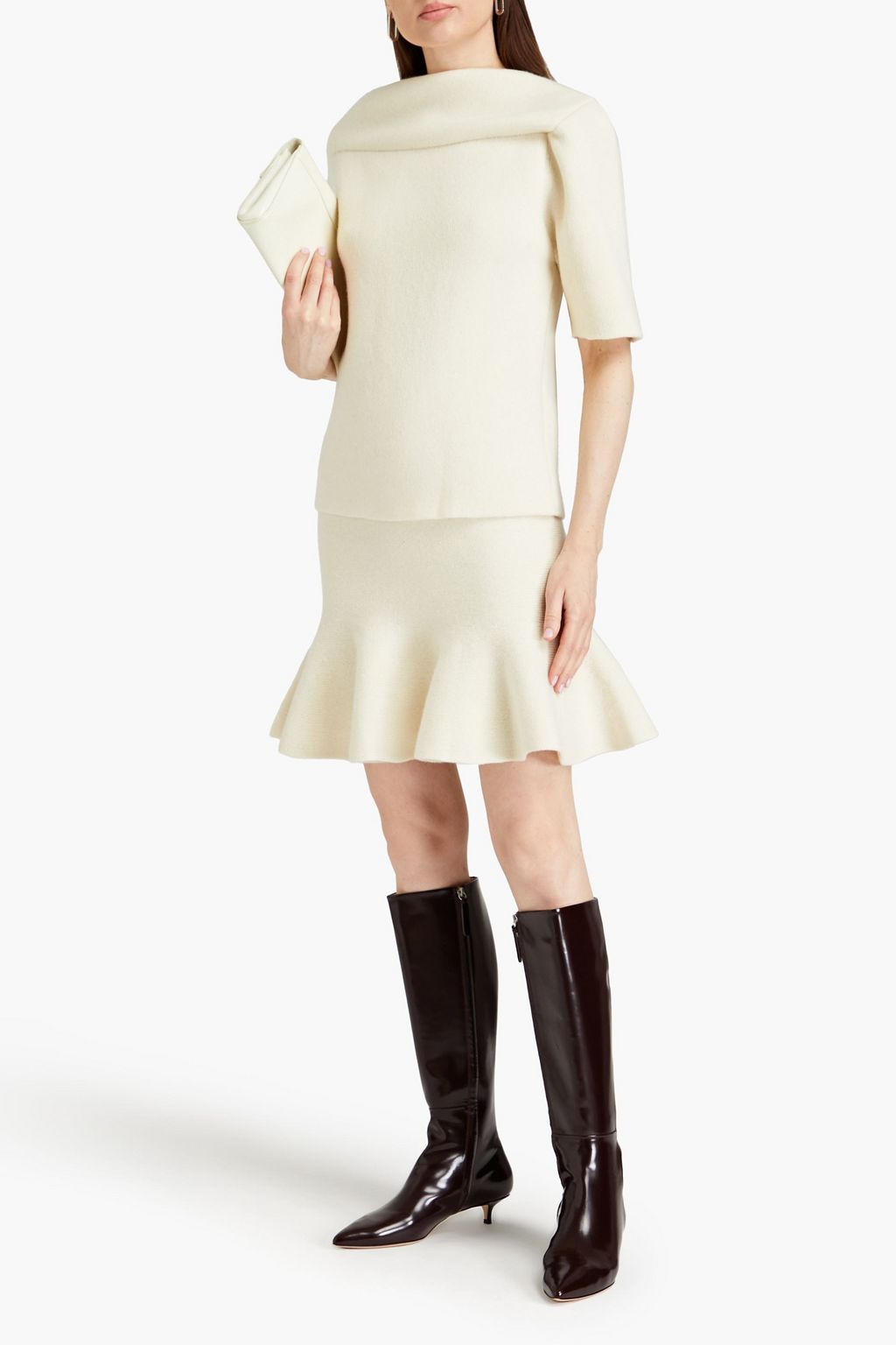 JIL SANDER Wool and cashmere-blend sweater