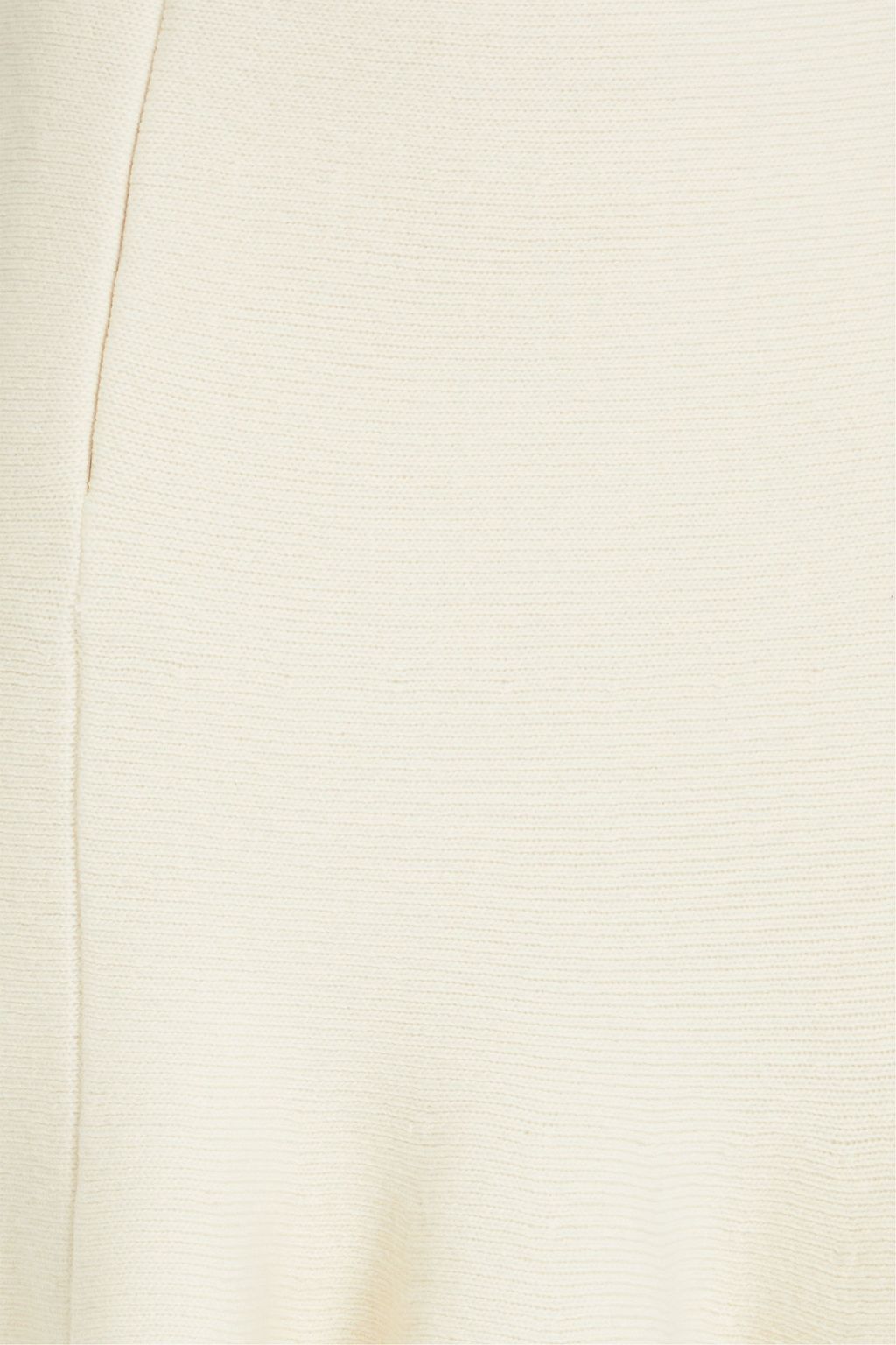 JIL SANDER Wool and cashmere-blend skirt