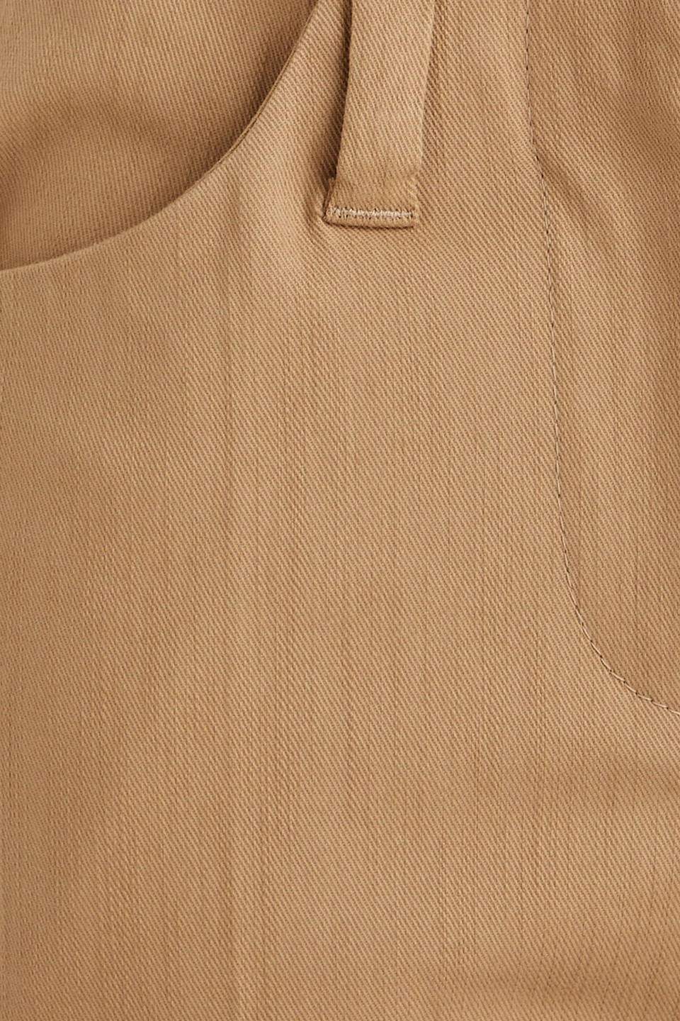 Brunello Cucinelli Hose Mit Geradem Bein Aus Baumwolle In Sand