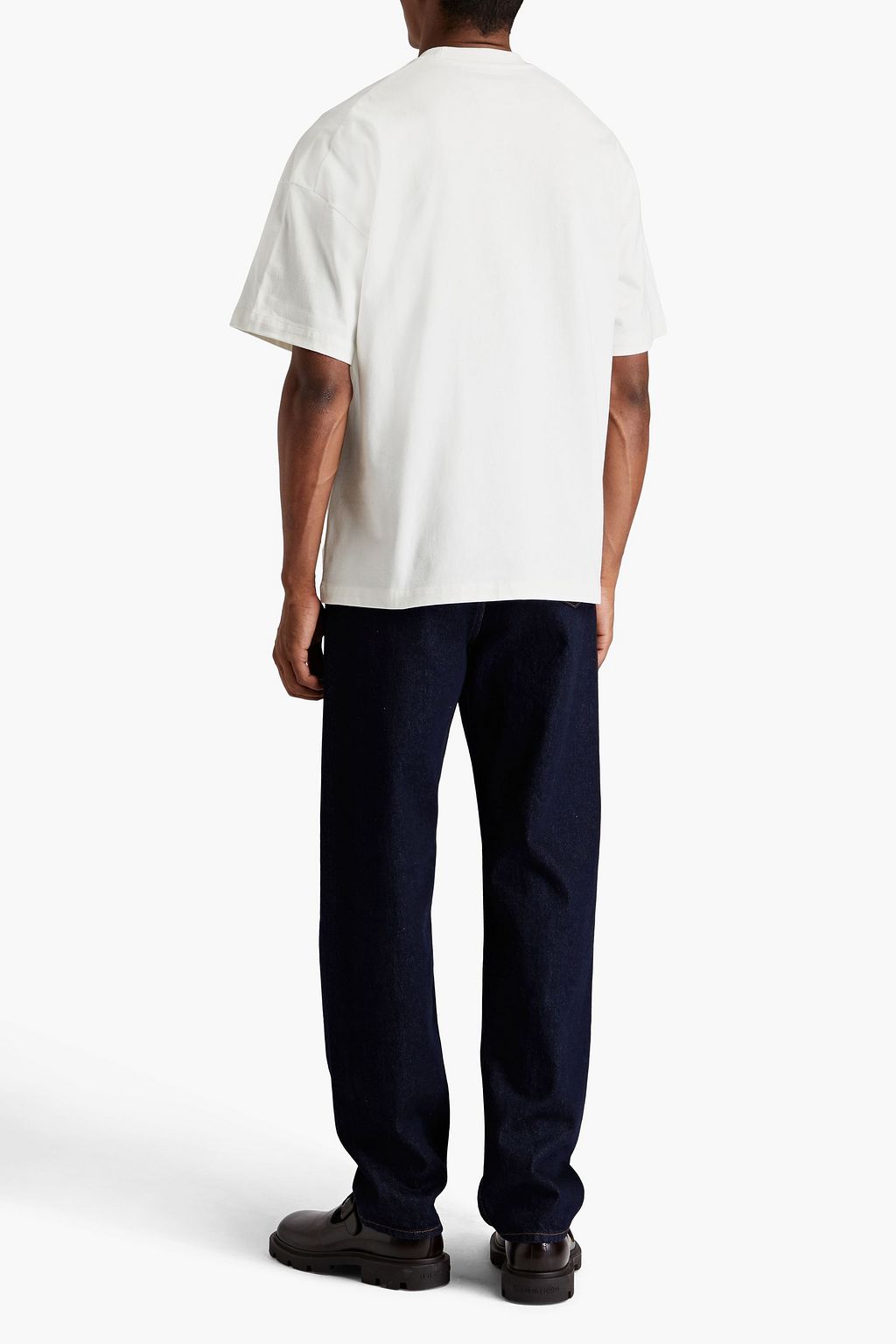 JIL SANDER Appliquéd cotton-jersey T-shirt