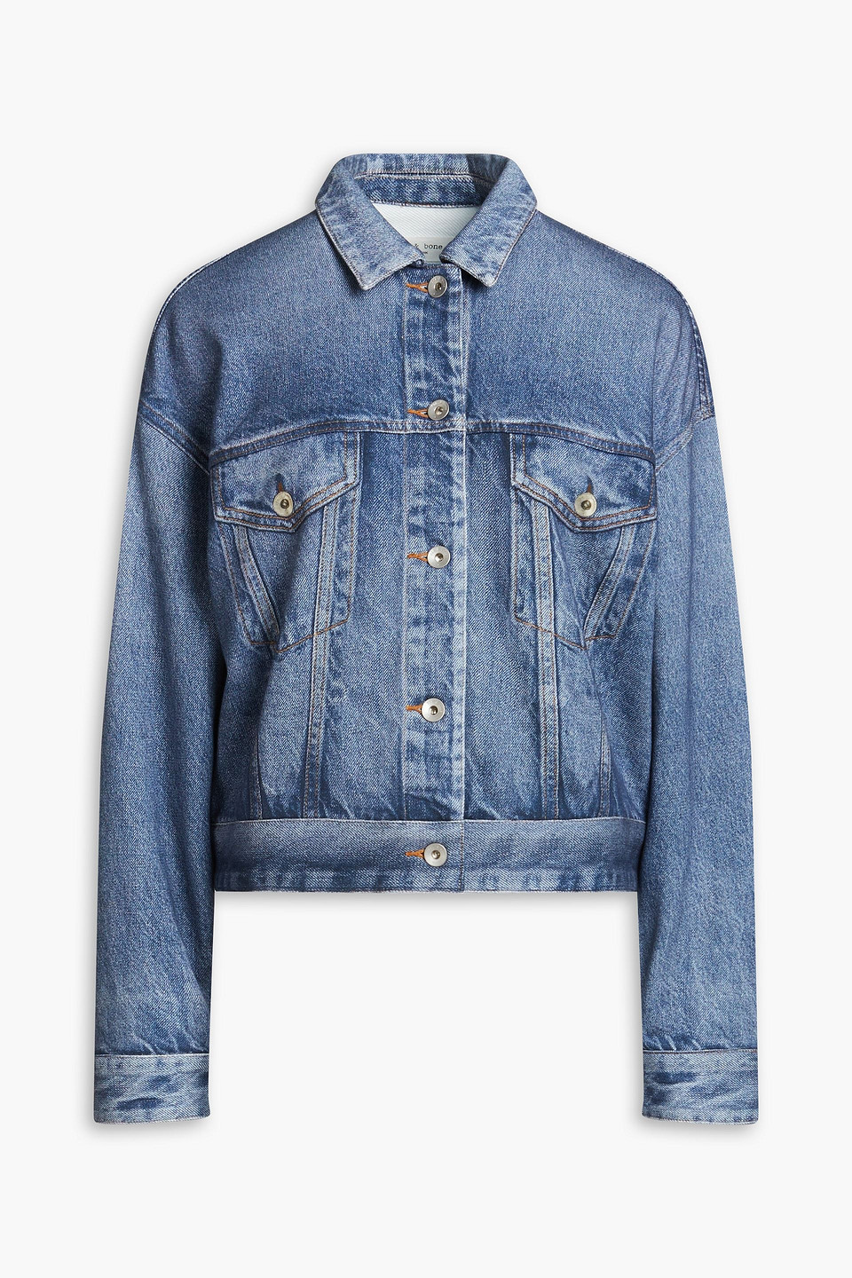 Rag & Bone Denim Jacket In Blue