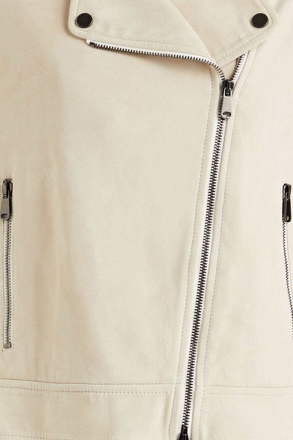 BRUNELLO CUCINELLI スエード ライダースジャケット