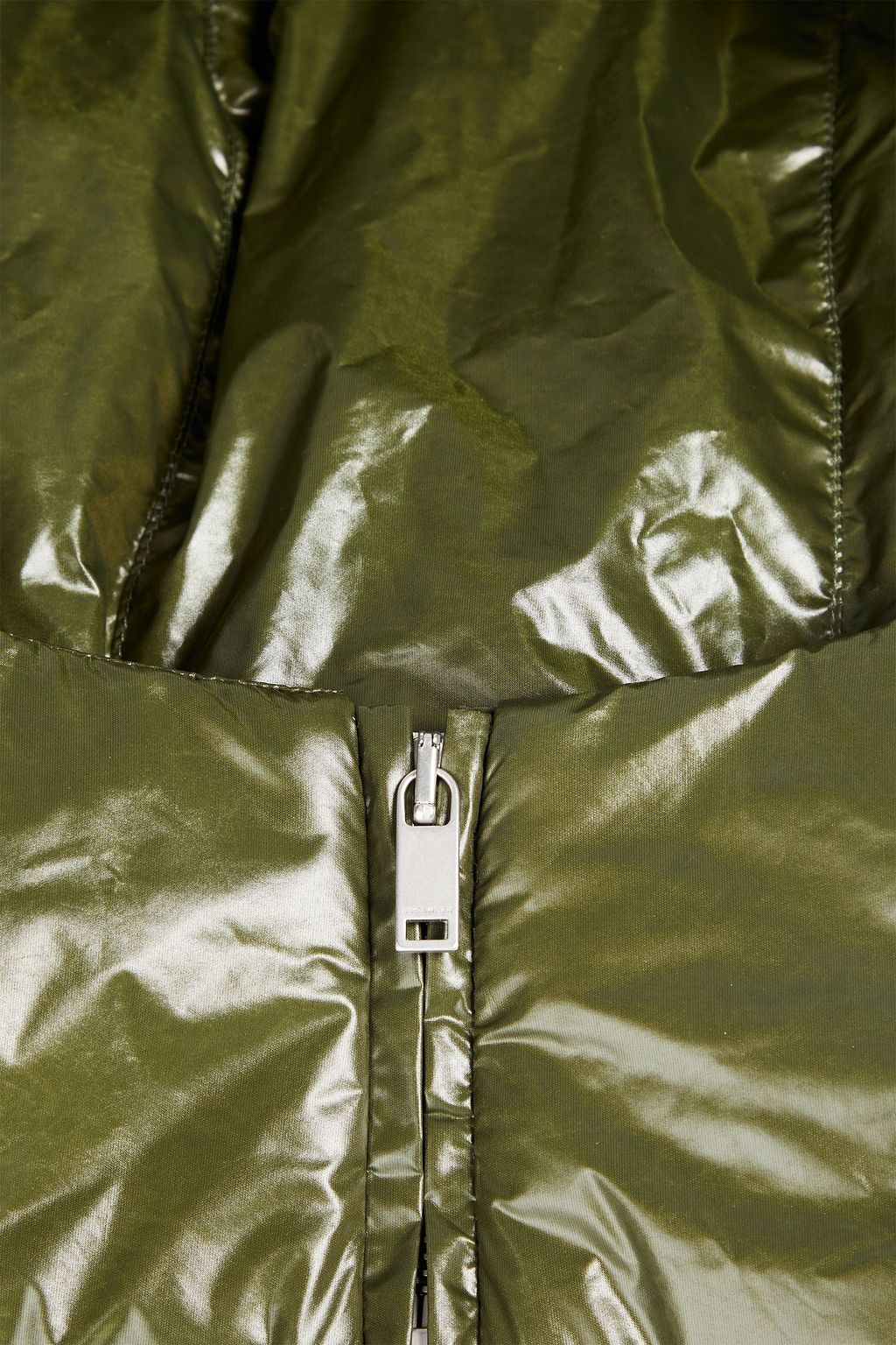 JIL SANDER+ Quilted shell hooded scarf