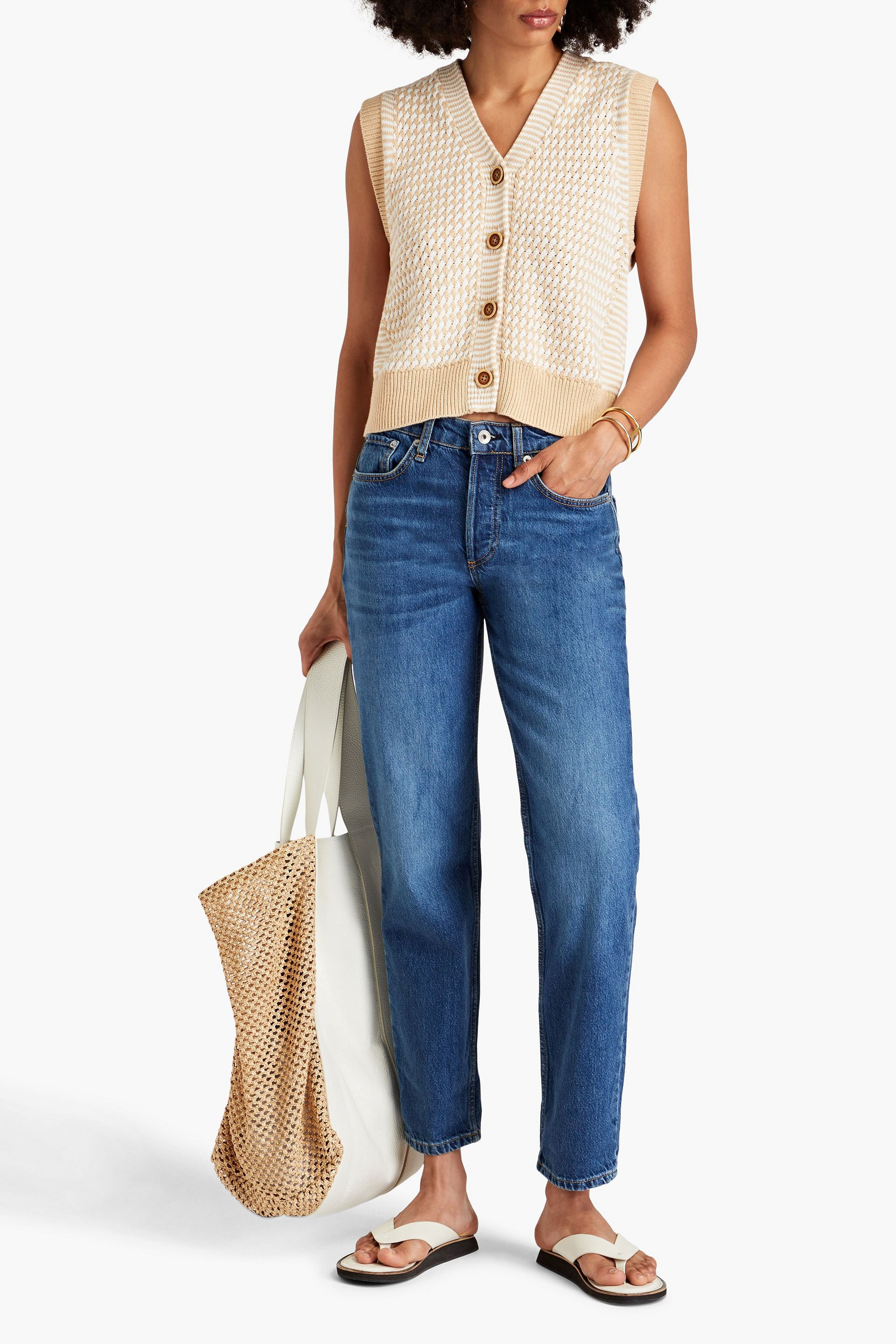 rag & bone Rosa faded boyfriend jeans