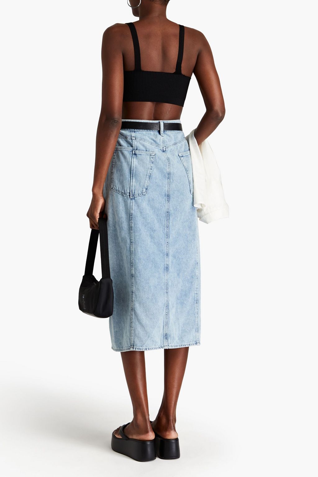 RAG & BONE デニム ミディスカート