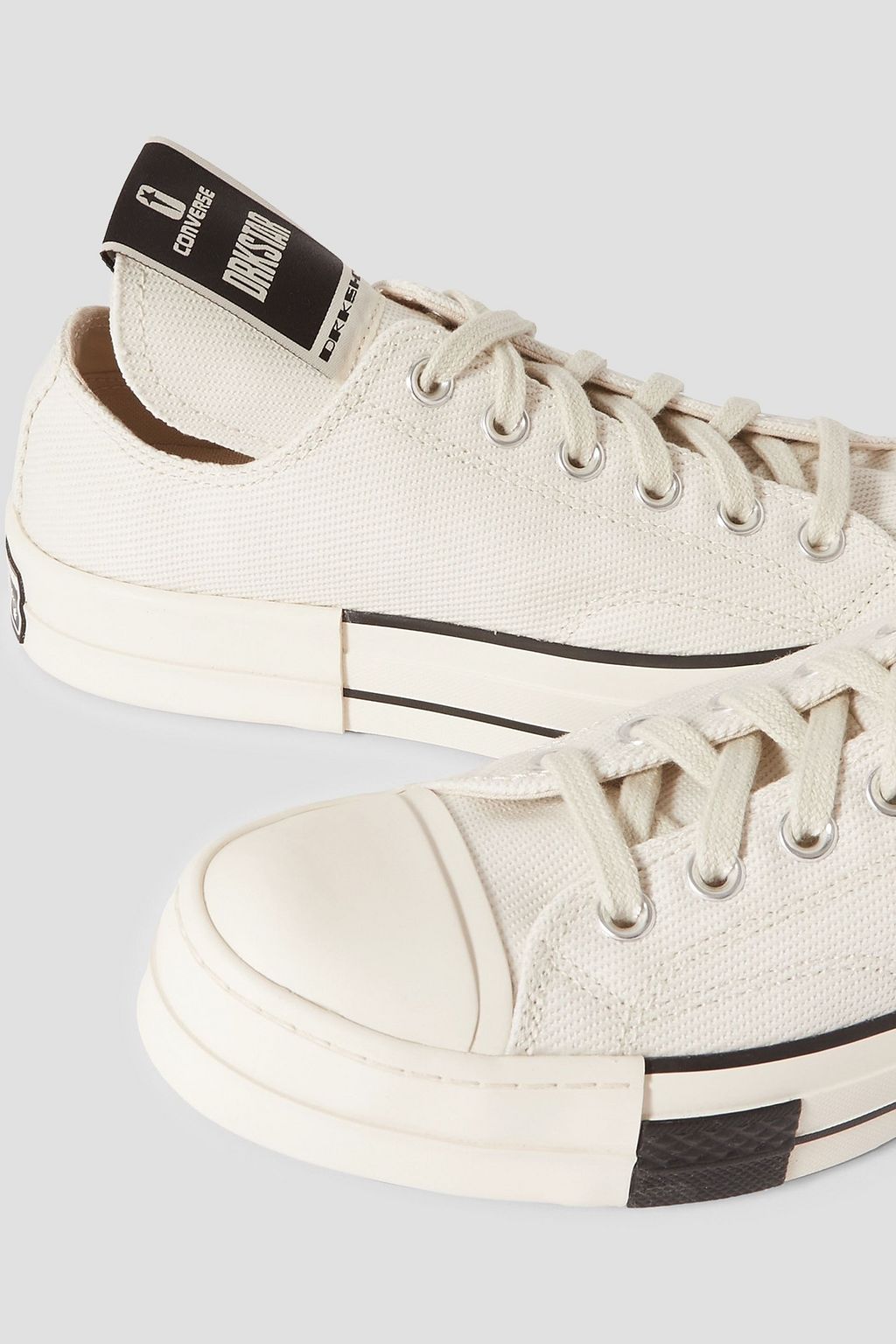 CONVERSE + DRKSHDW DRKSTAR OX canvas sneakers