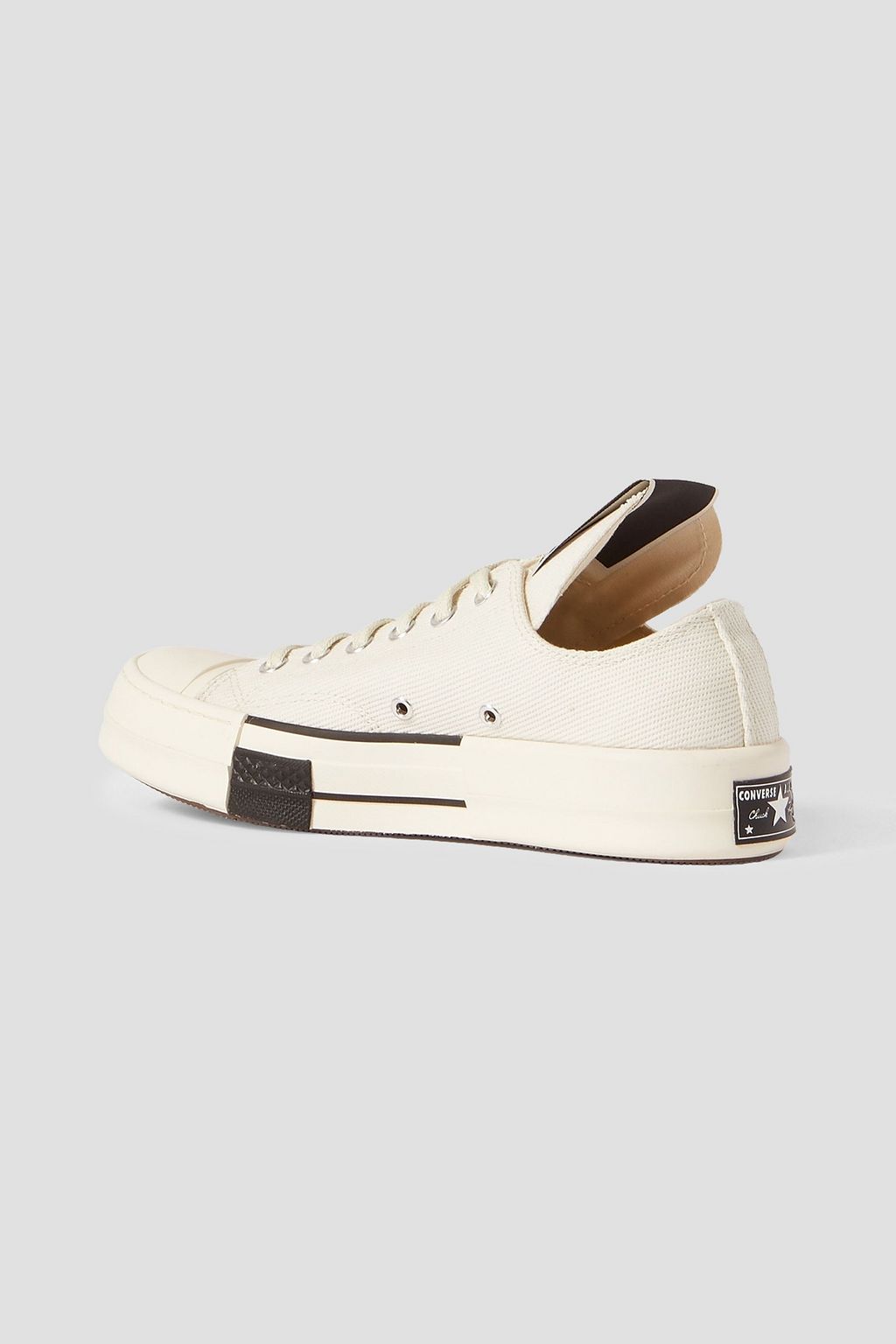 CONVERSE + DRKSHDW DRKSTAR OX canvas sneakers