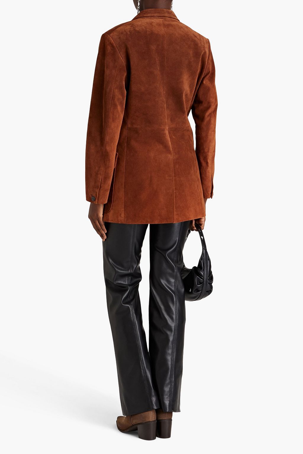 RAG & BONE بليزر «كودي» من جلد السويد