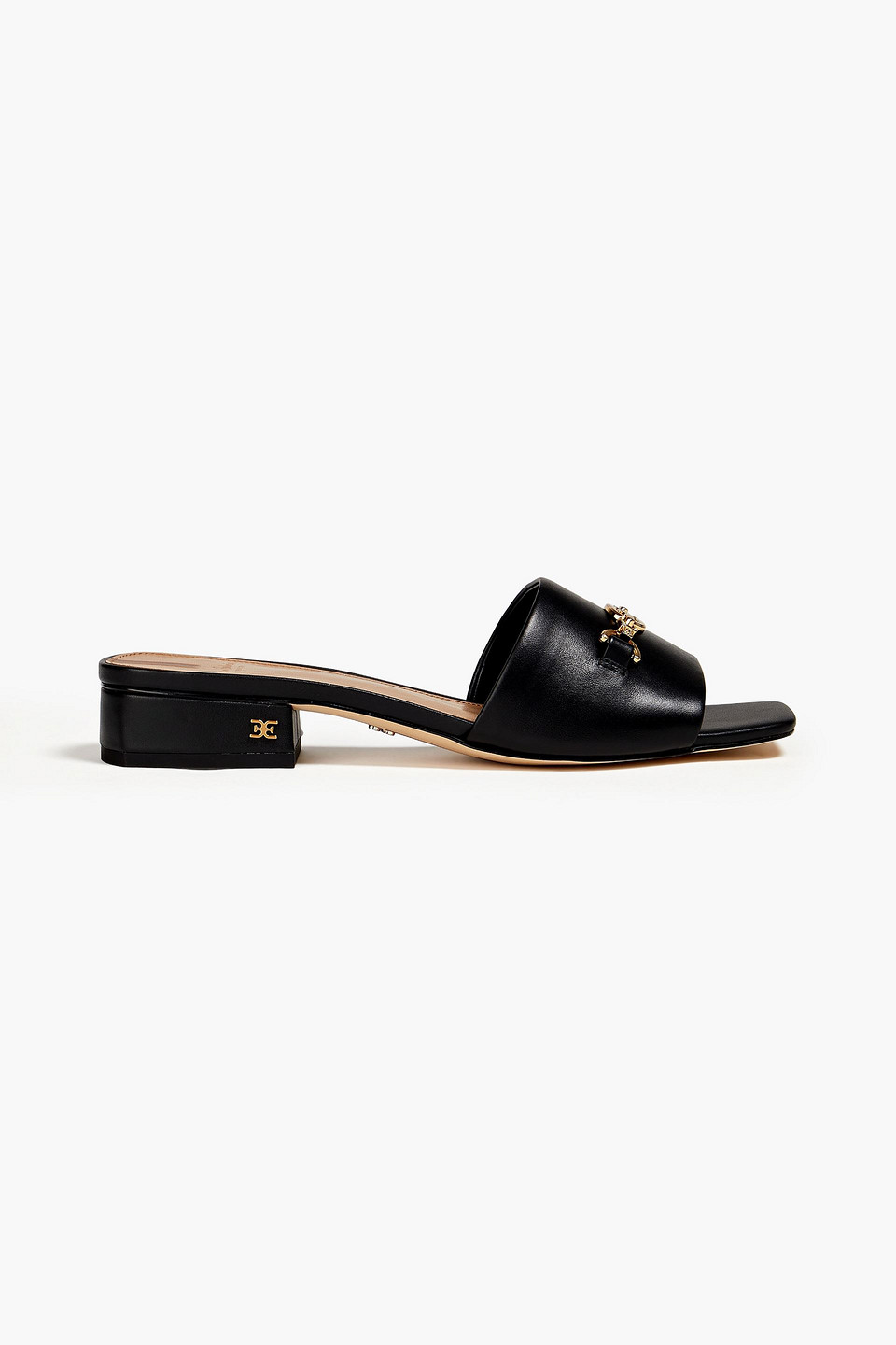 Sam Edelman - Daphna embellished leather mules - Black - EU 36