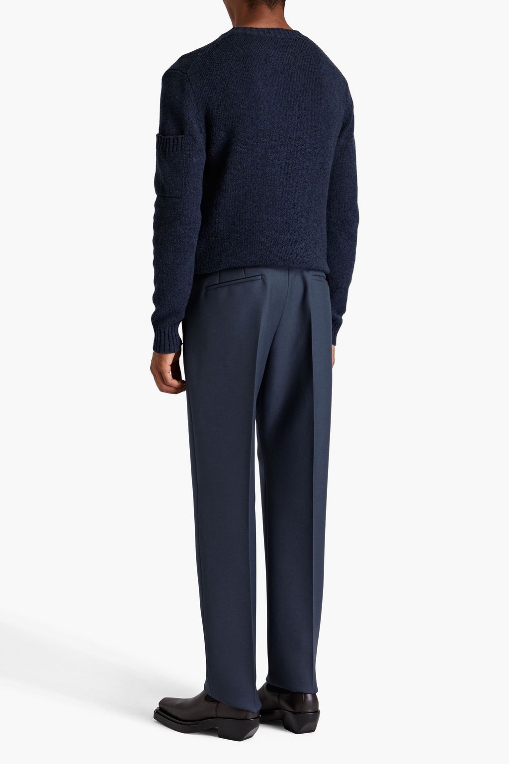 JIL SANDER Wool-twill pants
