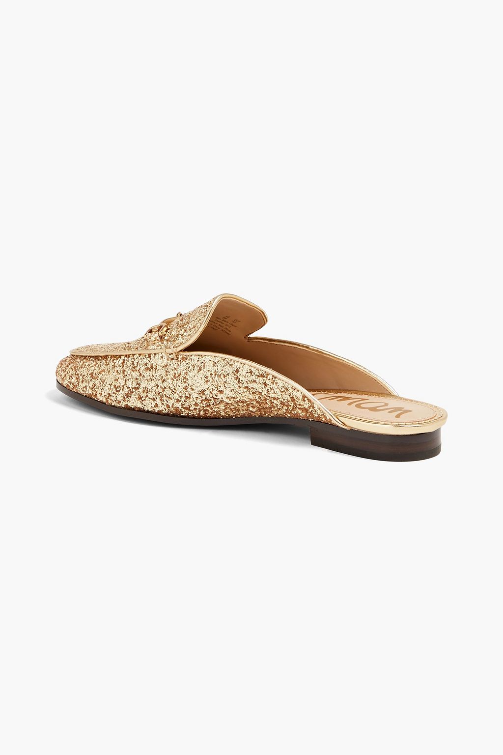 SAM EDELMAN سليبرز «ليني» من نسيج محبوك برّاق بتصميم مزركش