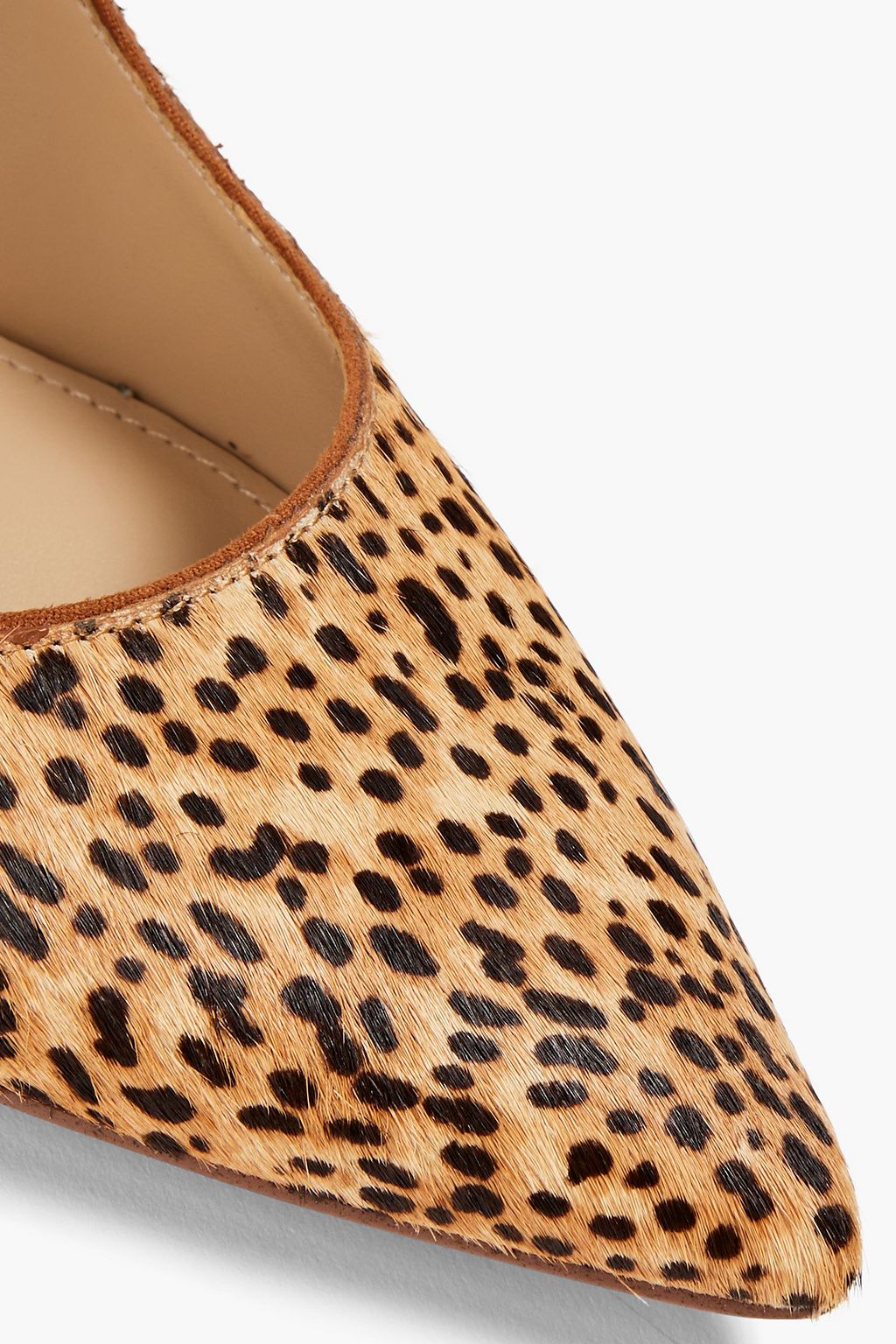 SAM EDELMAN Hazel leopard-print calf hair pumps | THE OUTNET