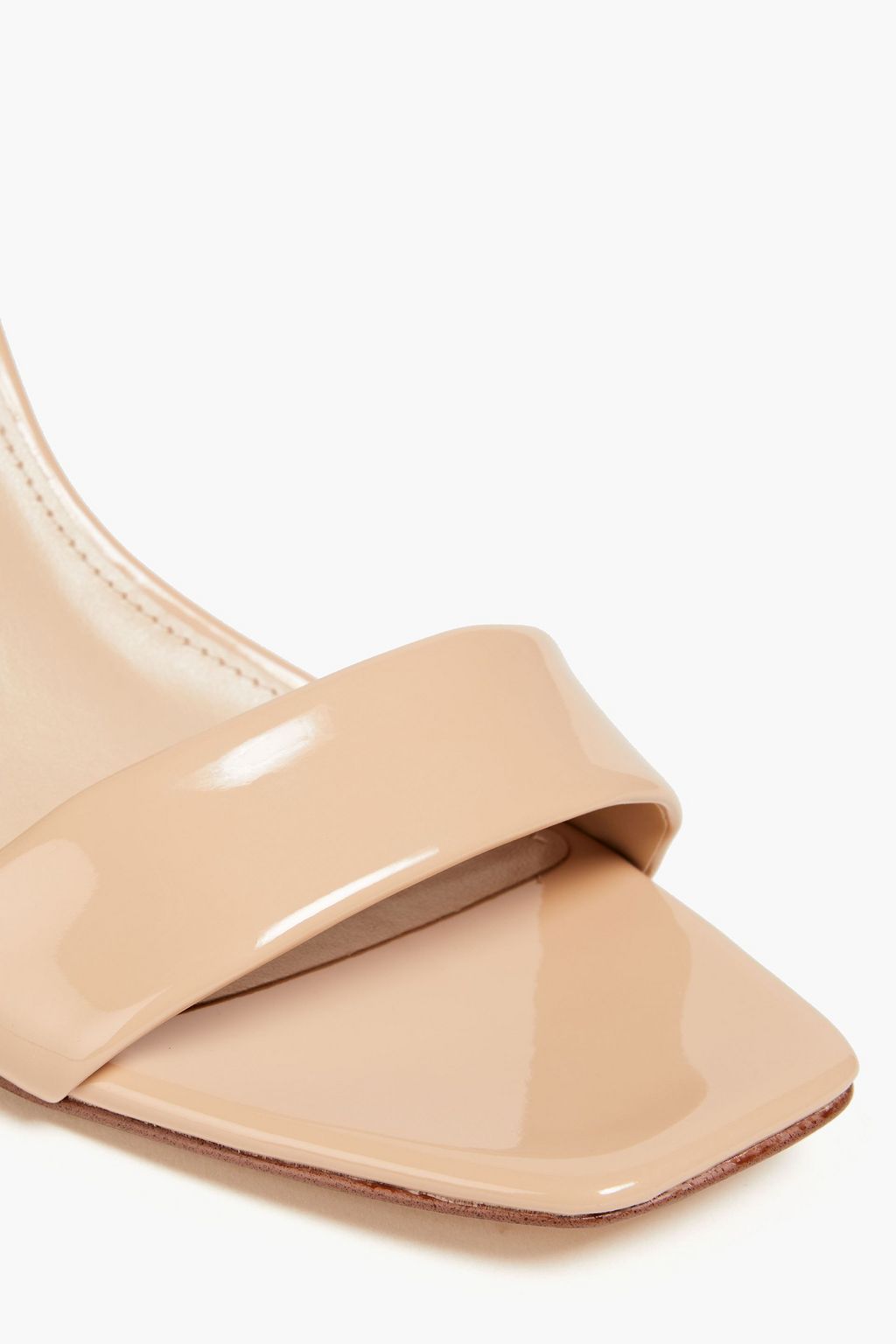 SAM EDELMAN Daniella faux patent-leather sandals