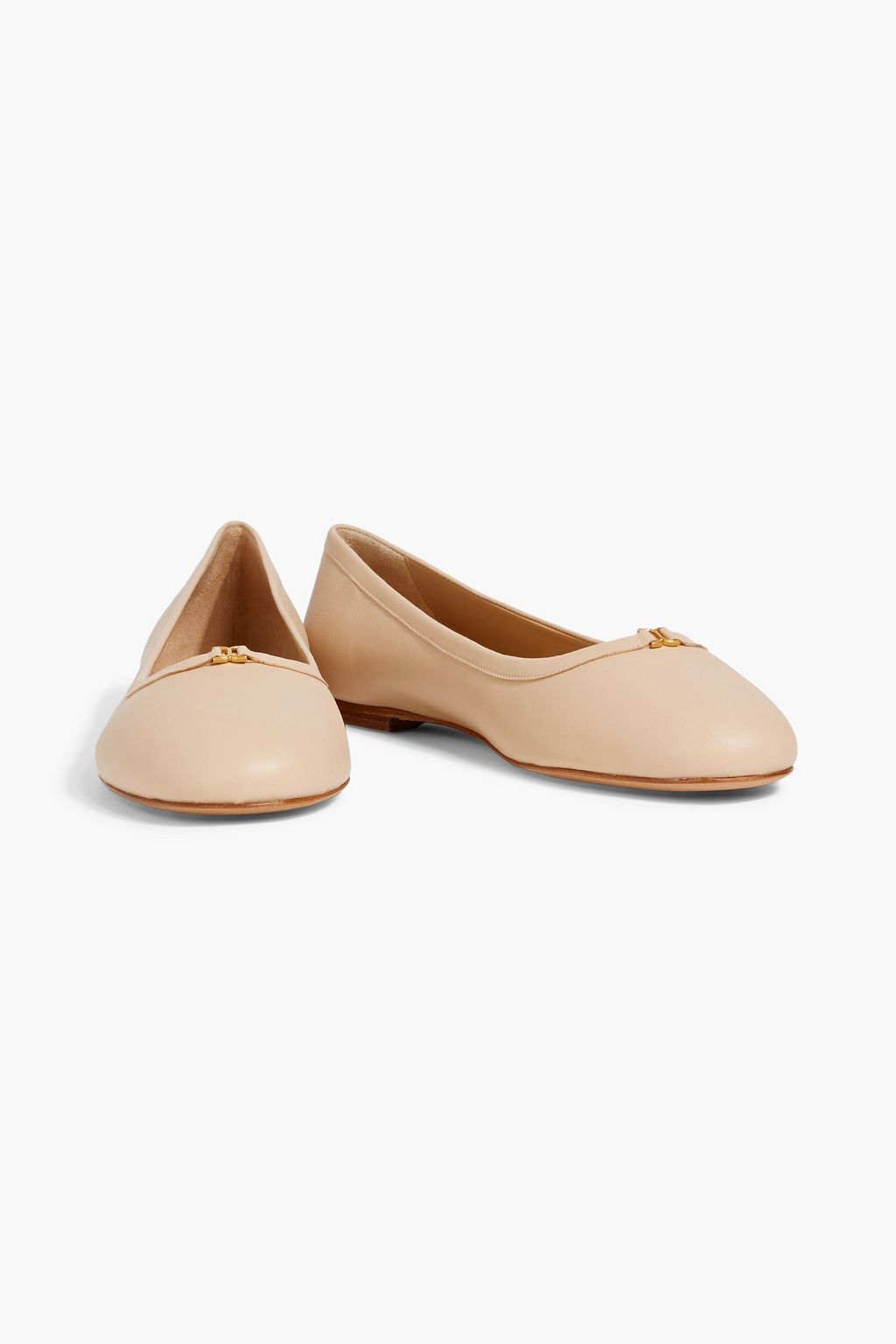 CHLOÉ Marcie leather ballet flats