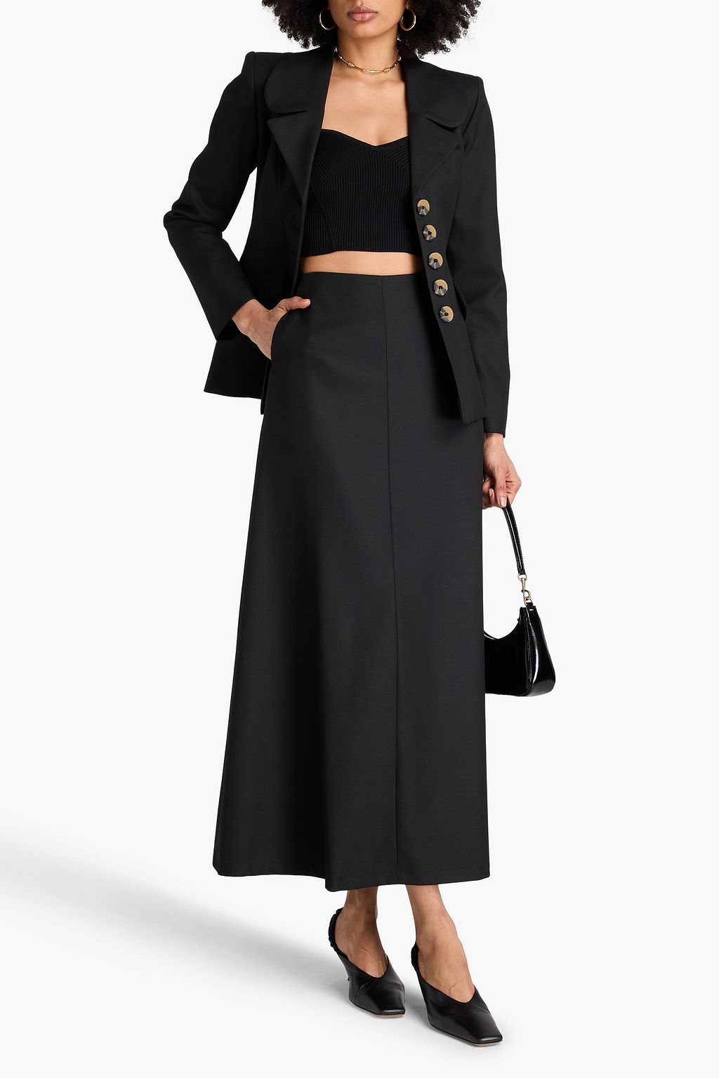 BY MALENE BIRGER تنورة طويلة "أيزولداس" من التويل