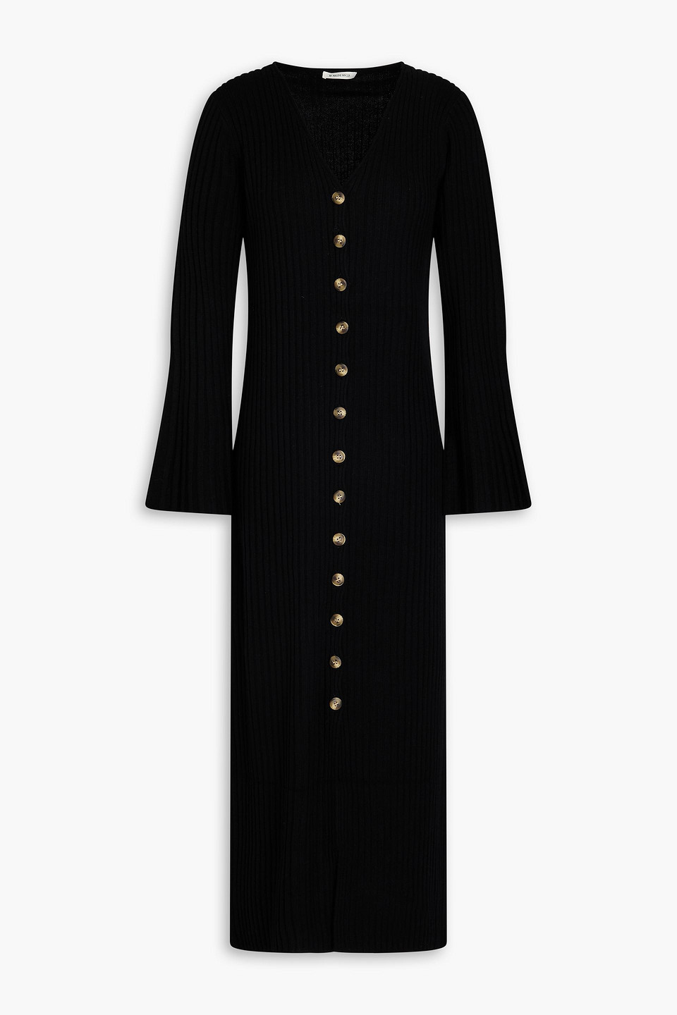 Colea ribbed wool midi dress