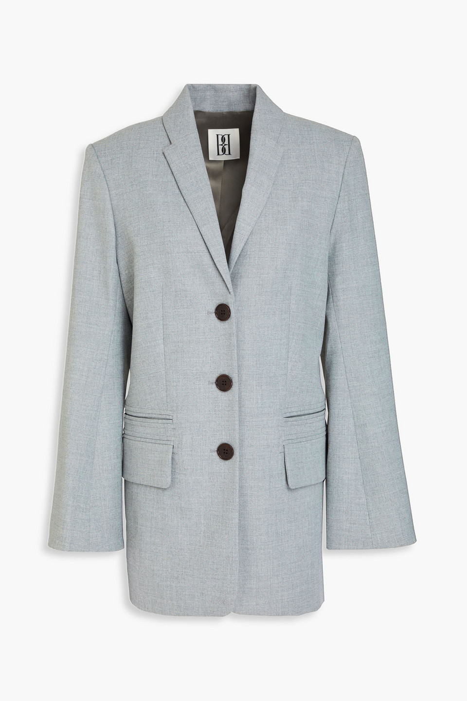By Malene Birger Porter Tweed Blazer In Gray