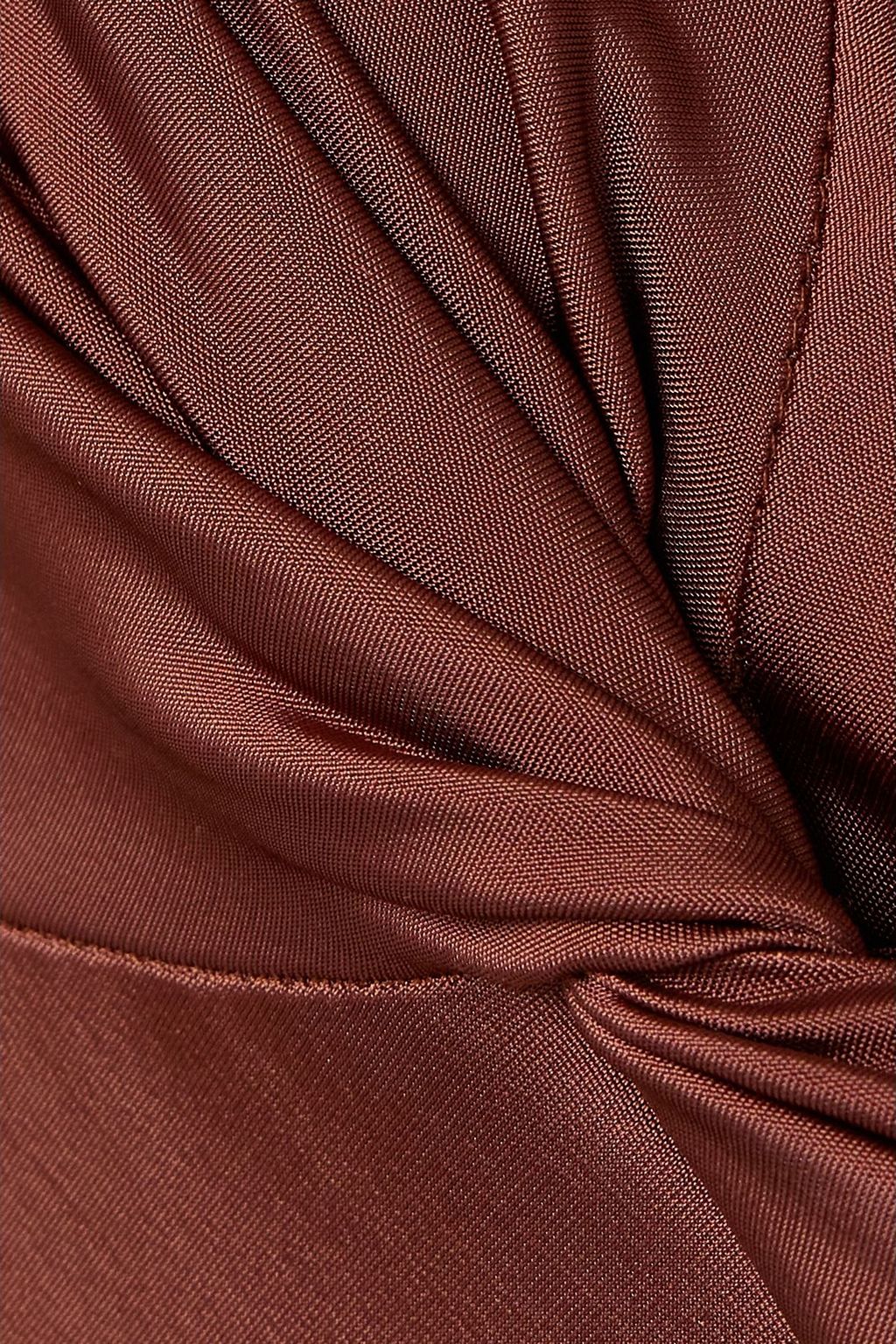chinese dress ladies Olya Leather Dress Taupe main image 1