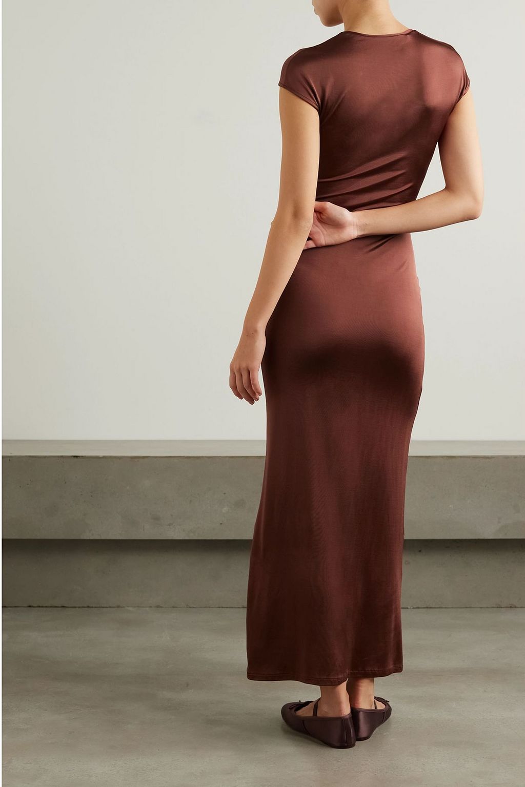 tove burgundy dress Luella Dress Burgundy main image 1