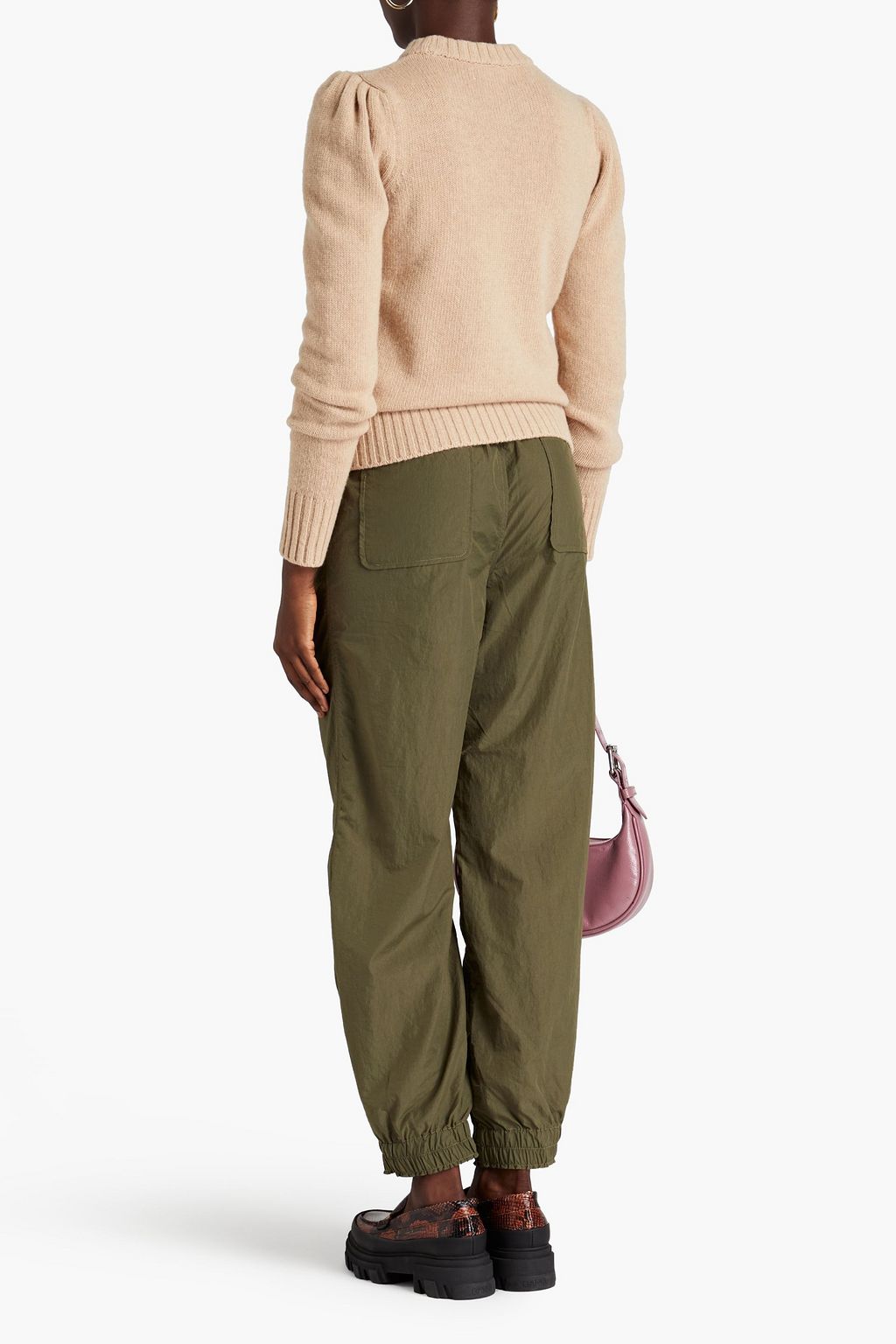GANNI Strickpullover mit Intarsienmuster