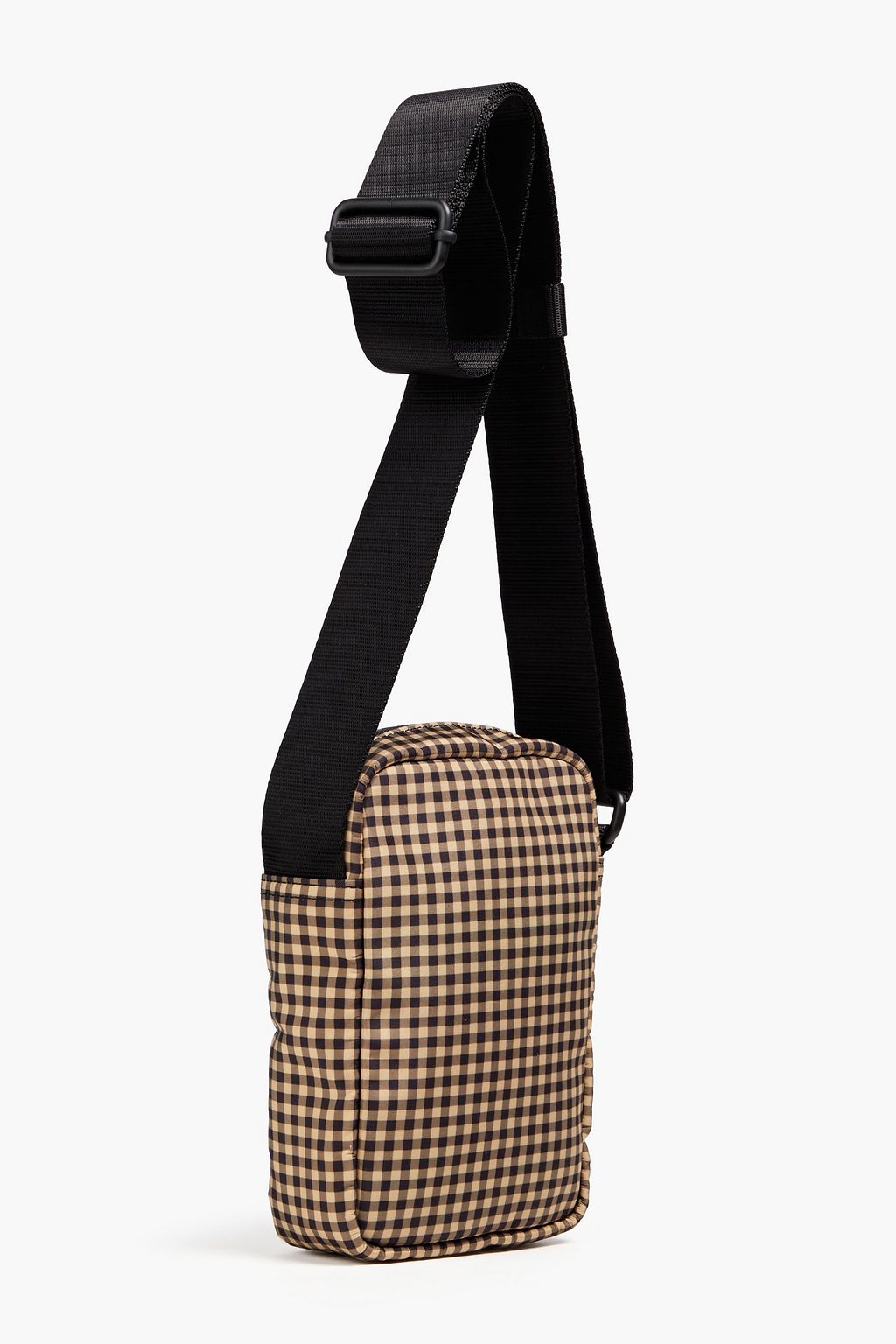 GANNI Festival mini leopard-print shell shoulder bag