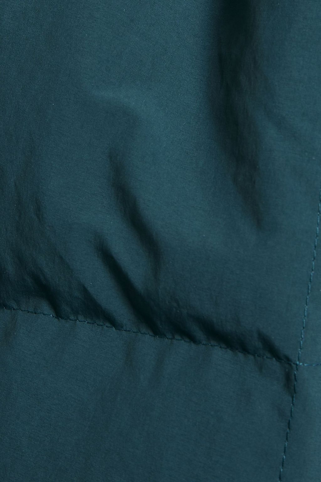 JIL SANDER+ Quilted shell hooded down coat
