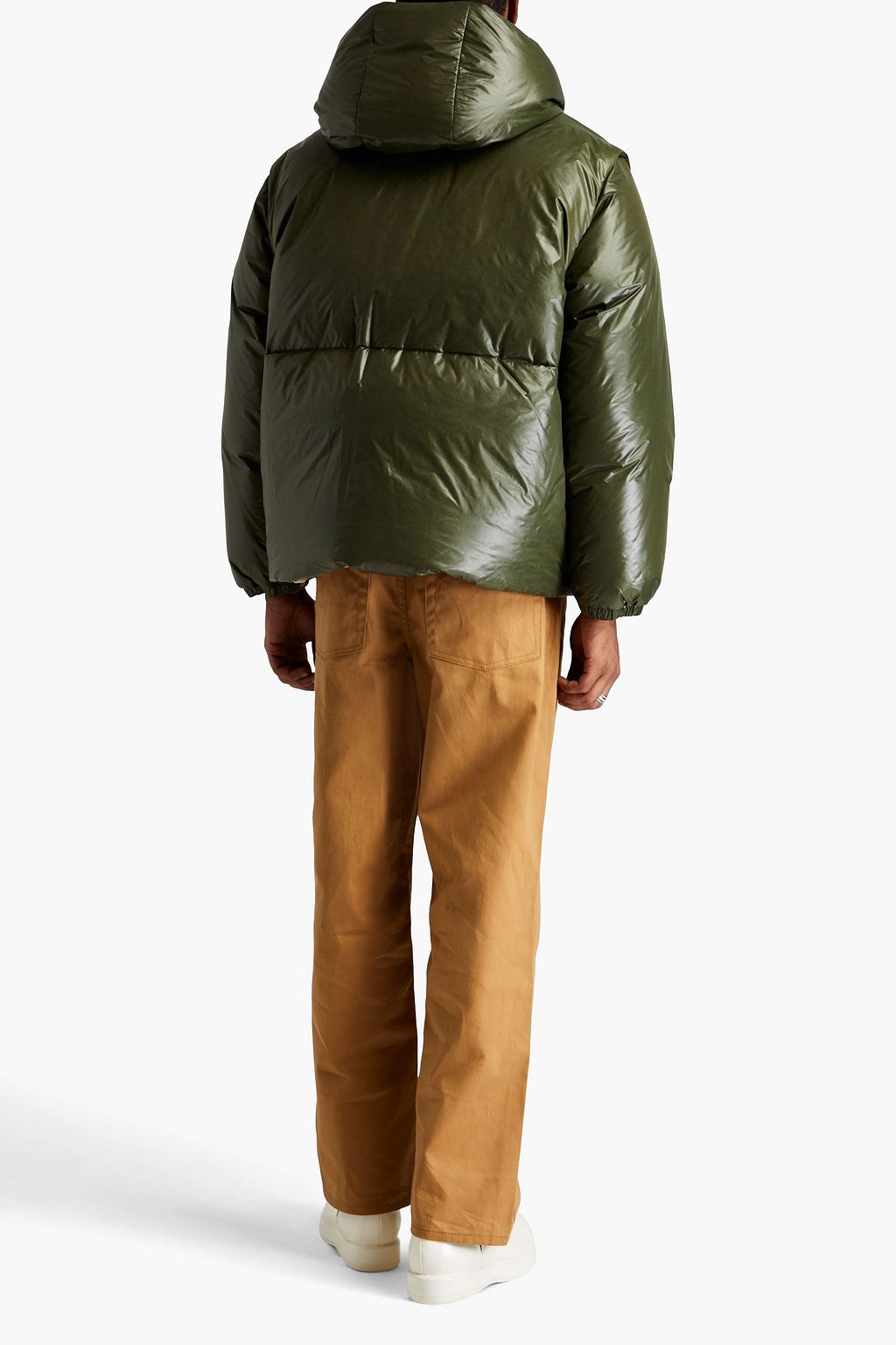 JIL SANDER+ Convertible shell hooded jacket