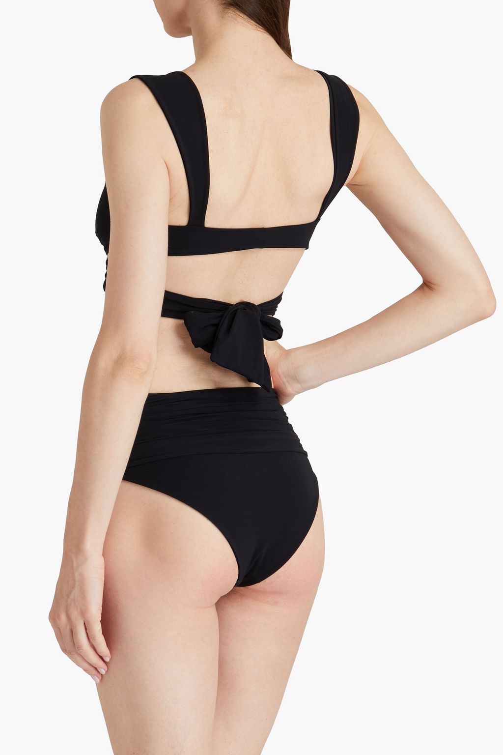 MAGDA BUTRYM Twisted mid-rise bikini briefs