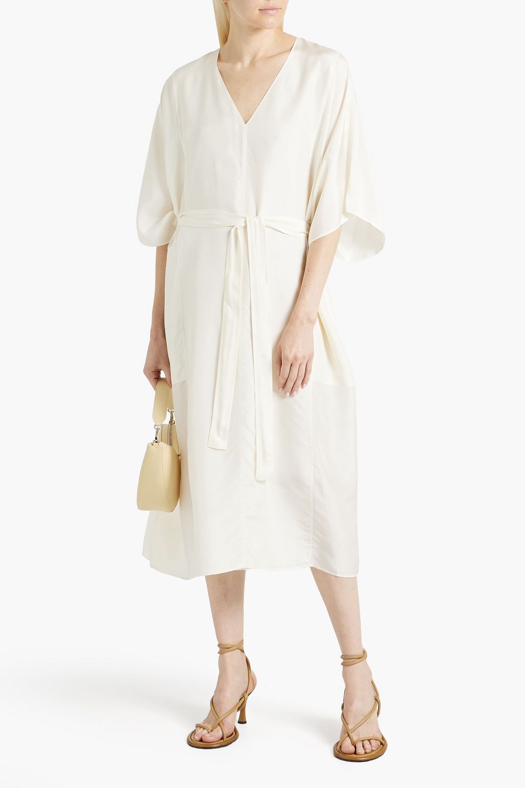 JOSEPH Darya silk-habotai kaftan