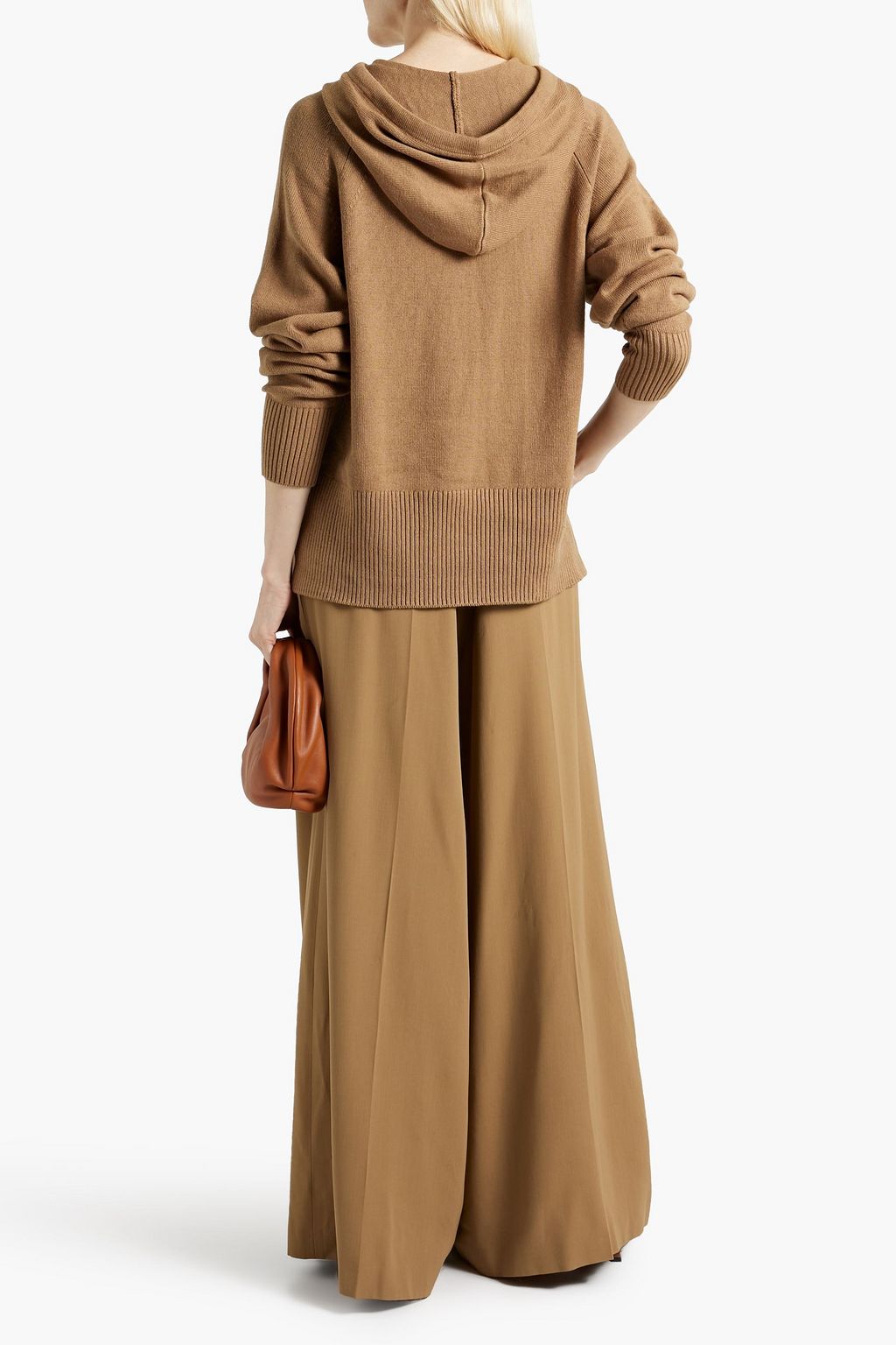 JOSEPH Pullover aus einer Seidenmischung mit Kapuze