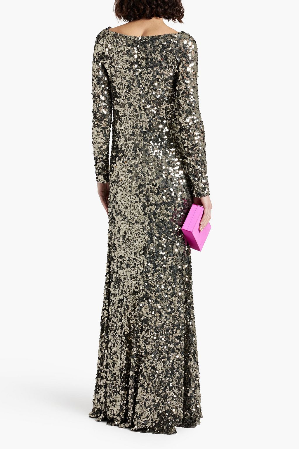 RACHEL GILBERT Fleur sequined tulle gown