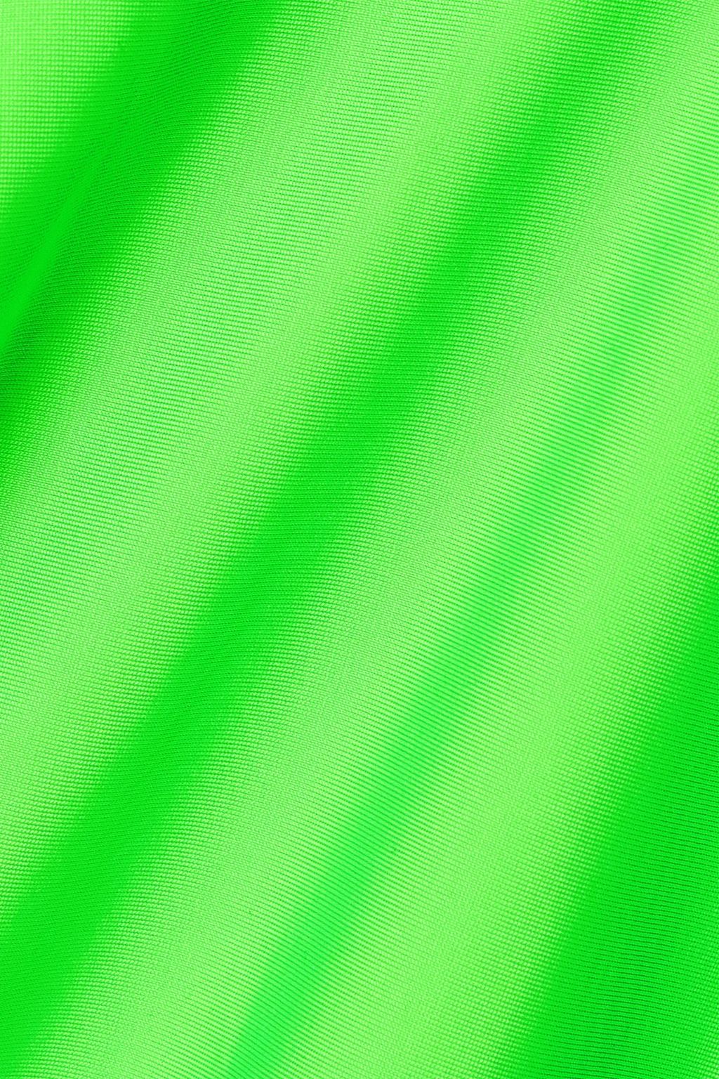 GANNI Printed neon swimsuit