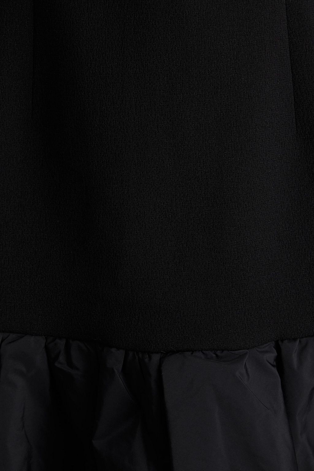 REBECCA VALLANCE Katie ruffled embellished crepe and taffeta mini dress