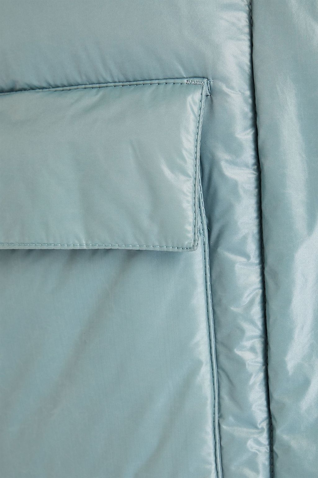 JIL SANDER+ جاكيت من قماش عازل مبطّن مطلي