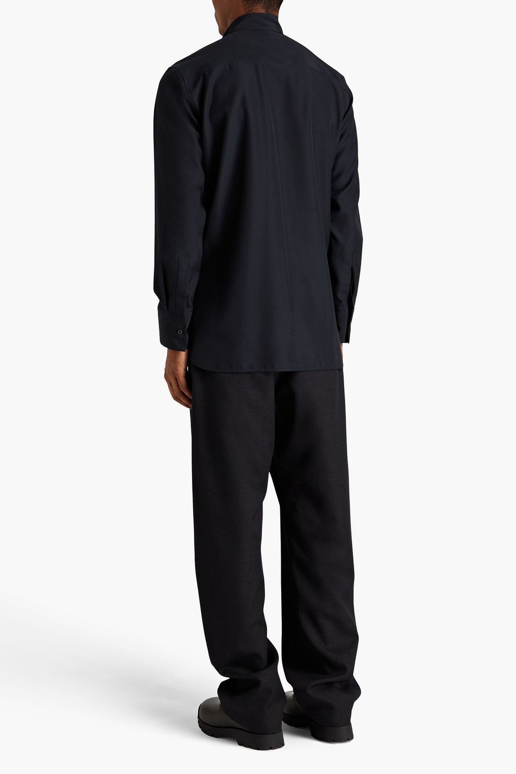JIL SANDER Wool-blend shirt