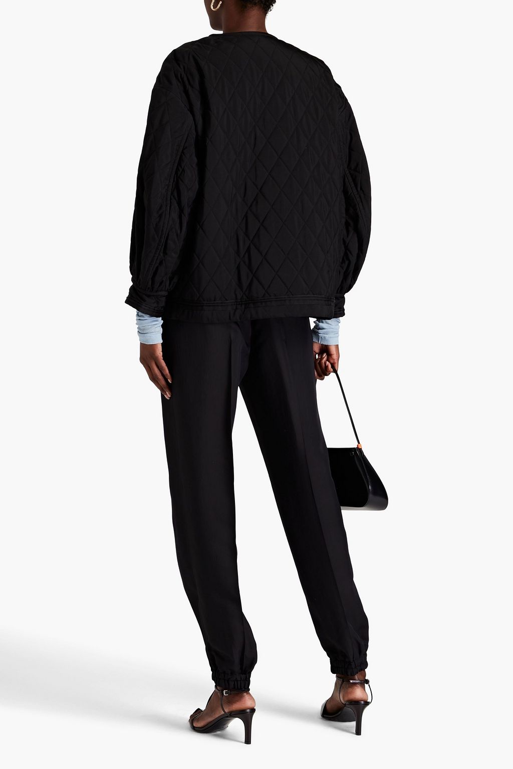 JIL SANDER Quilted shell jacket